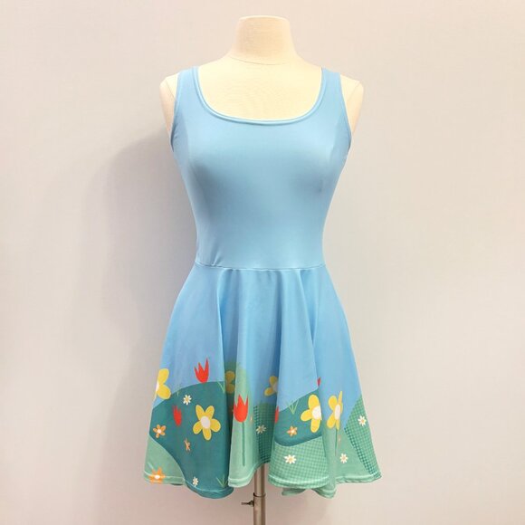 Kate Gabrielle sunny day dress and crop top set OOAK size Small - Picture 4 of 6